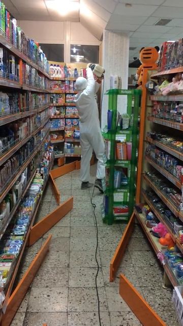 Санобработка продовольстенного магазина "Пеликан"