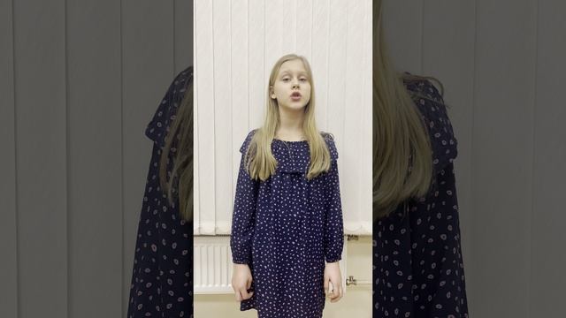 Смильгина Анастасия. Н. Будашкина "Песня Настеньки" из мультфильма "Аленький цветочек"