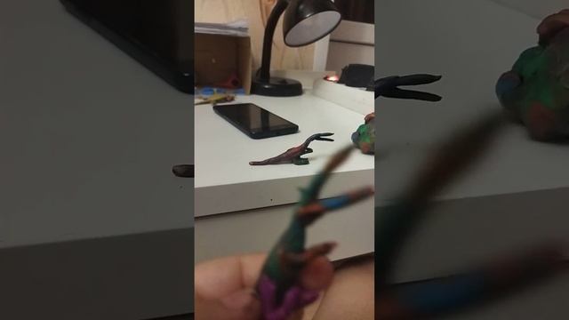 Зухомим из пластилина