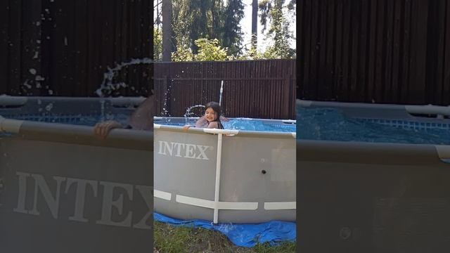 Кит в бассейне