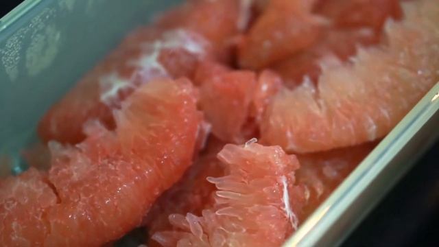 pink pomelo tropical citrus high vitamin fruits