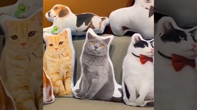 Small Moq Logo Custom Stuff Pet Moving Plush Animal Shaped Body Pillow Cushion Cover Throws Pillows