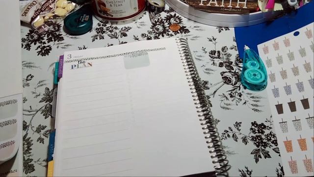 Erin Condren Daily Duo | September 3-5, 2021 | Leopard Sticker Book | Playing Catch-Up