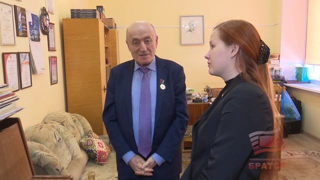 Его заслуги признали на федеральном уровне. Почетный гражданин Братска Левон Азизян удостоен награды