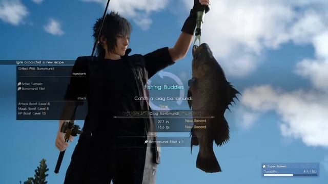 FINAL FANTASY XV Cutscenes | Sidequests: Fishing Buddies [2/3]