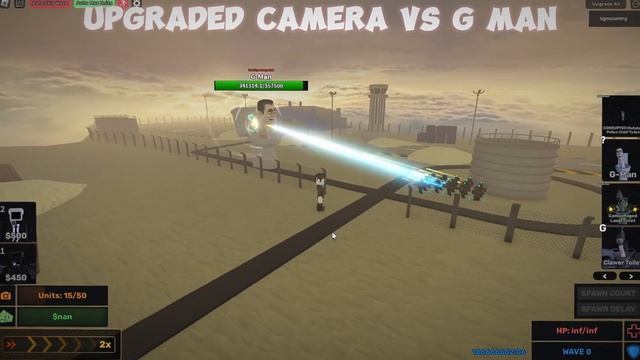 UPGRADED CAMERA Vs PLUNGER CAMERA (Who Is Stronger?) In --Skibi Defense--