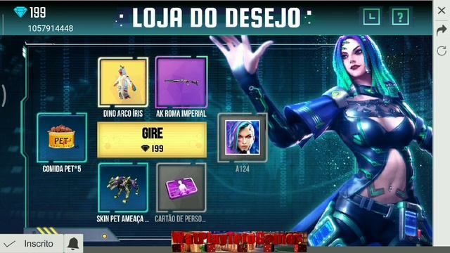 NOVA PERSONAGEM 9 DIMA A124 LOJA DO DESEJO 2.0!