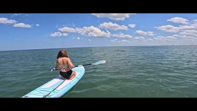 SUP with Dolphin’s at Hanna park