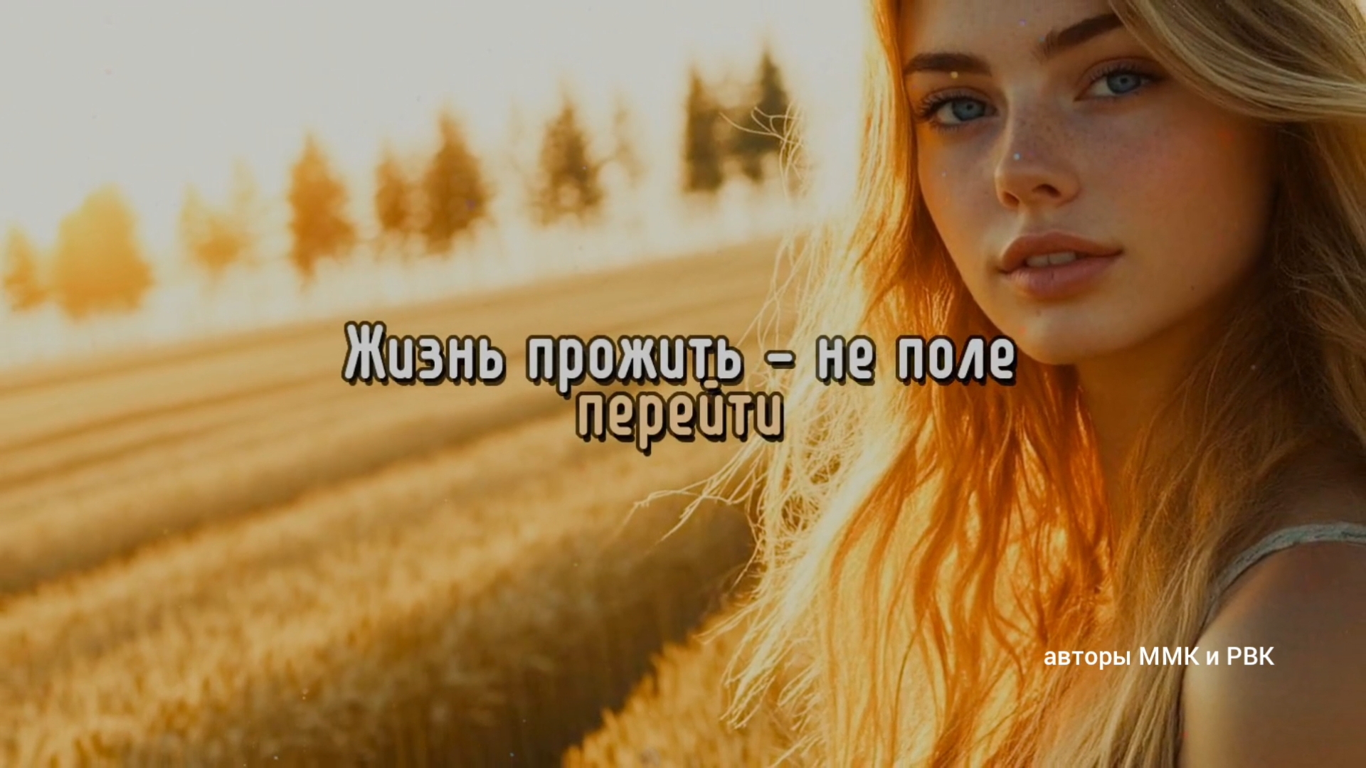 Жизнь прожить - не поле перейти