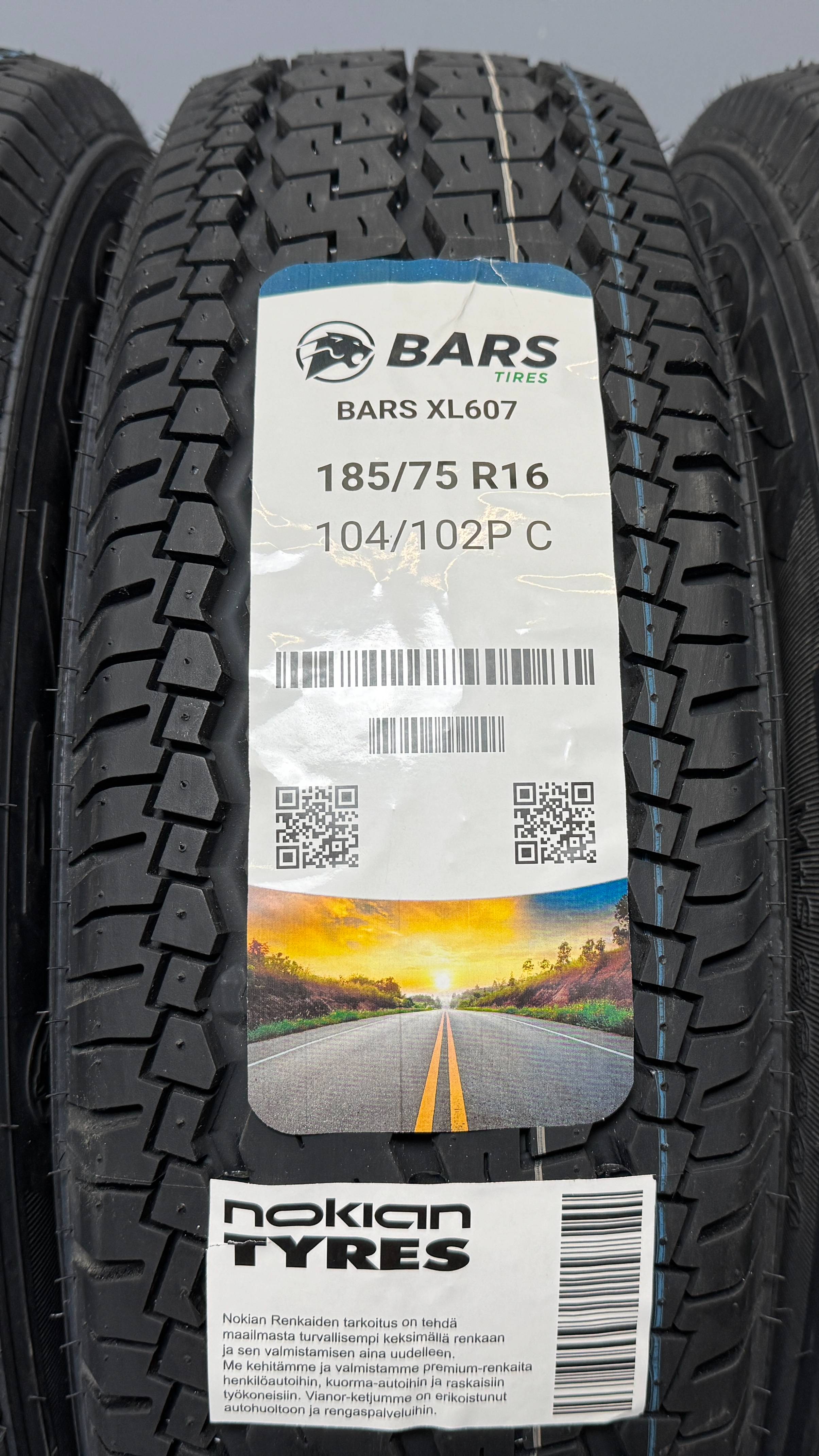 BARS XL607 185/75 R16 104/102