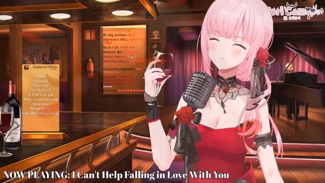 Can't Help Falling In Love - Elvis Presley / Calli Karaoke / [Calliope Mori | HoloEn]