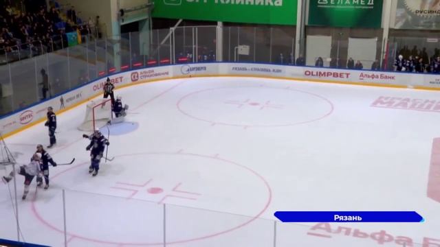 Хоккей ВХЛ Рязань-ВДВ - Торпедо-Горький волга