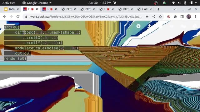 Intro to Feedback and Fractals with Hydra