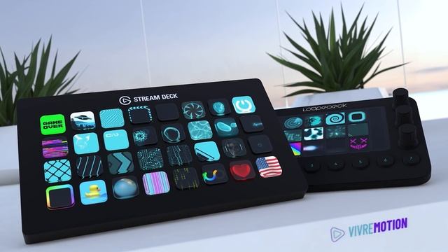 💜 STREAM DECK + LOUPEDECK ANIMATED RGB GIF KEY ICONS @VIVRE-MOTION