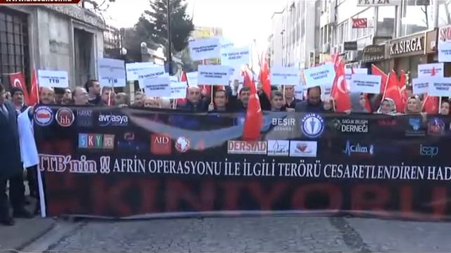 TTB'NİN AFRİN AÇIKLAMASINI SAĞLIK STKLARI VE HEKİM HAKLARI DERNEĞİNDEN TEPKİ - HEKİM HAKLARI DERNEĞ
