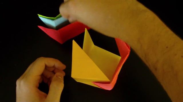 how to make a paper cube.