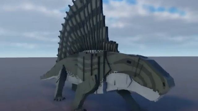 Roblox Dinosaur Arcade: Dimetrodon walk animation teaser