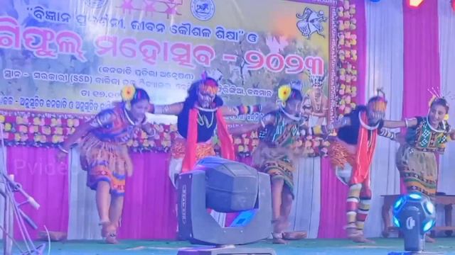 କନ୍ଧମାଳ ଜିଲ୍ଲା କ଼ ନୂଆଗାଁBlock Students) Sargi Phul Mahotshav-2023,  Koraputia Nani Sambalpuri Dance