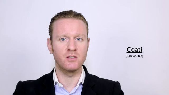 Coati - Meaning | Pronunciation || Word Wor(l)d - Audio Video Dictionary