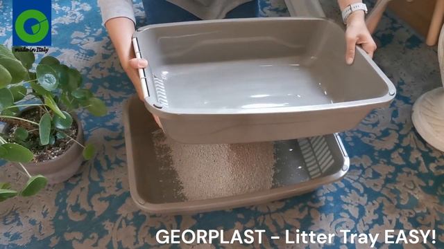 Georplast - Easy! sifting litter tray for cat!