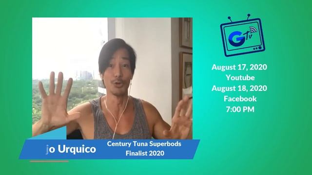 Mr. Jojo Urquico - Theatre Director/Actor and Century Tuna Superbods Finalist 2020