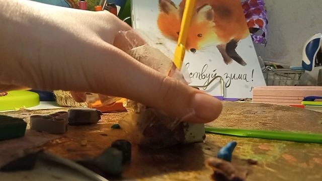 Бункер из пластилина часть 1