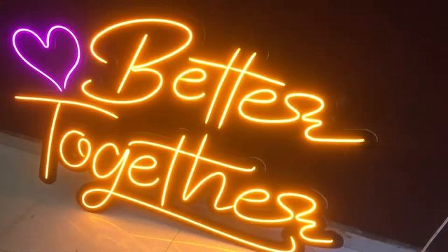 Better together neon