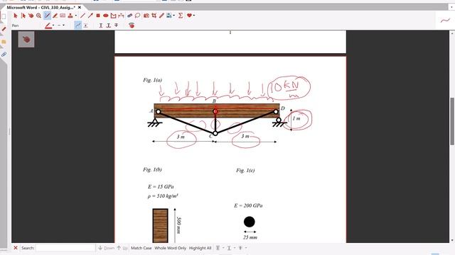 SAP model Beam Truss Hybrid Part 1