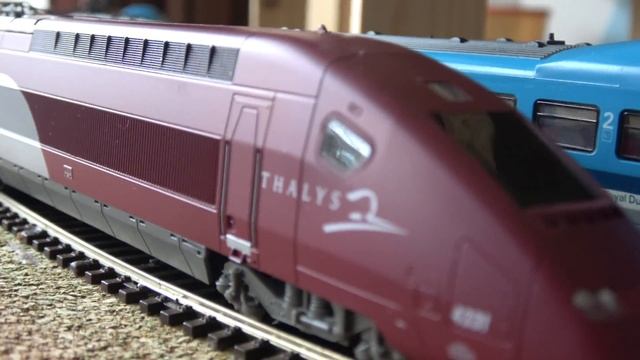 Quickshot, HO Lima analoog TGV Thalys #4331, 4 coach EMU