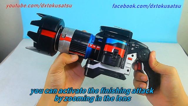 DX Ichigan Buster/ Beast X Blaster DSLR CAMERA GUN バスターギアシリーズ 02 イチガンバスター Gobusters/ Beast Morphers