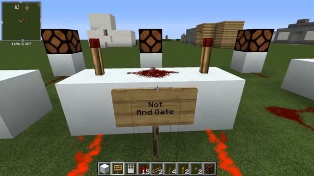 Minecraft Redstone Tutorial Indonesia! [5] "REDSTONE LOGIC"