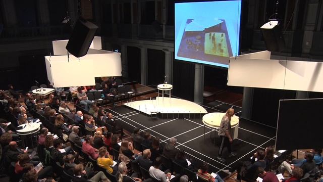 Congres van de Utopie. Compositie Stemmen door Micha Hamel
