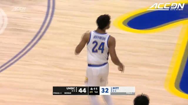 UMBC vs. Pitt Condensed Game | 2021-22 ACC Men’s Basketball