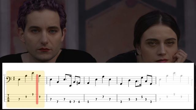 Ciao Ciao - La Rappresentante di Lista (BASS COVER With Tab & Notation)
