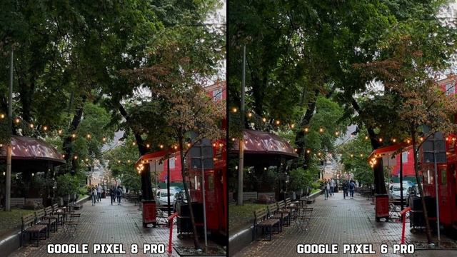 Google Pixel 8 Pro VS Google Pixel 6 Pro Camera Test Comparison