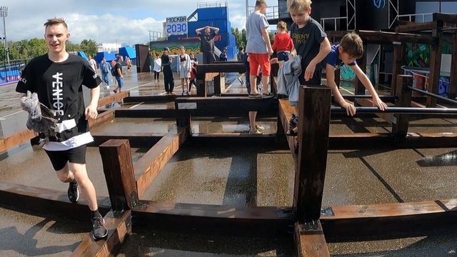 Паркур-площадка 13 район Лужники