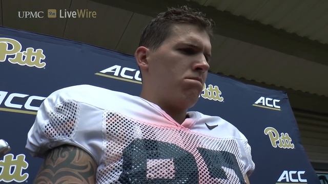 Pitt Football | Fall Camp Practice 15 | Chris Clark
