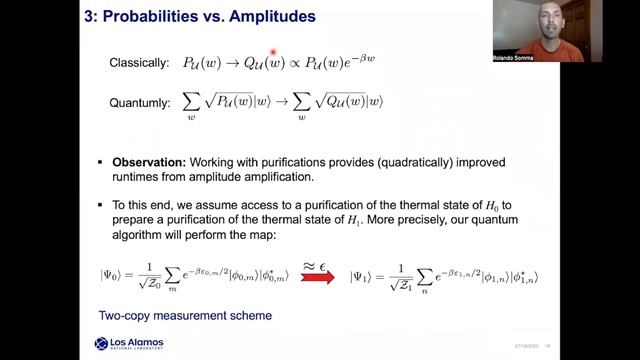 Quantum algorithms from fluctuation theorems