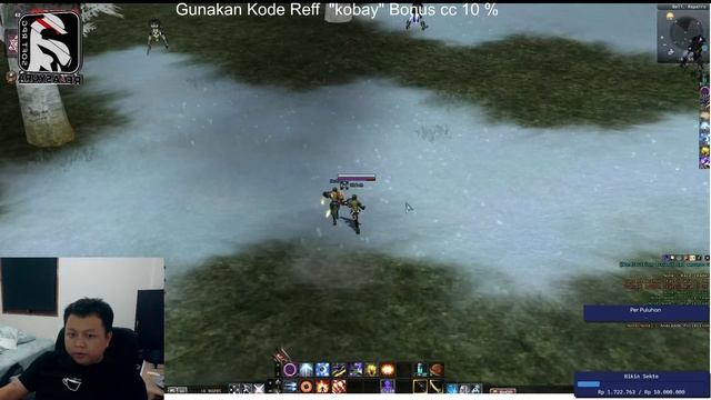 RE STREAM LVLING DAY 1 . KODE REFF "KOBAY" BONUS CC 10%