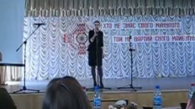 Задорожная Лера ("Варварство" М.Джалиль ) "Живе слово 2016"