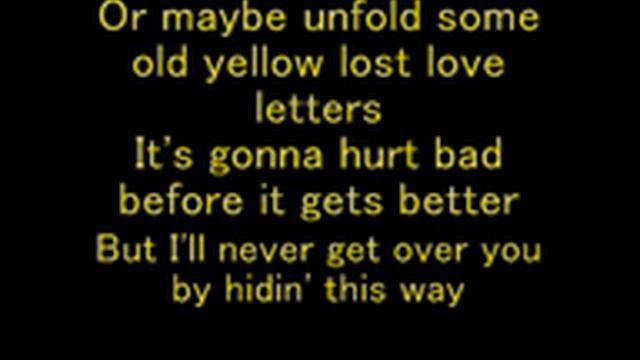 Keith Urban- Tonight I Wanna Cry With Lyrics