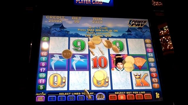 Geisha Slot Machine Bonus