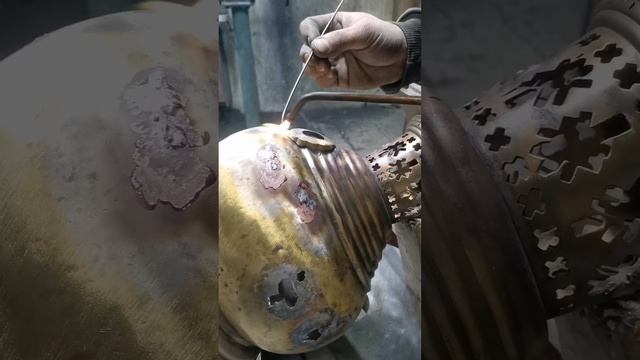 Самовар старинный после ремонта