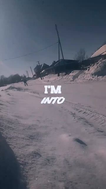 гоняем на лыжах #топ #хит #sport