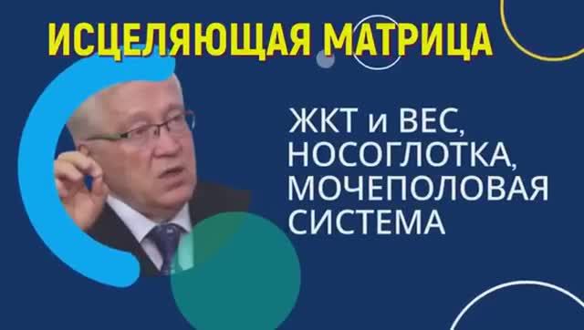 МАТРИЦА ГАРЯЕВА - ВЕС, НОСОГЛОТКА, ЖКТ, МОЧЕПОЛОВАЯ СИСТЕМА