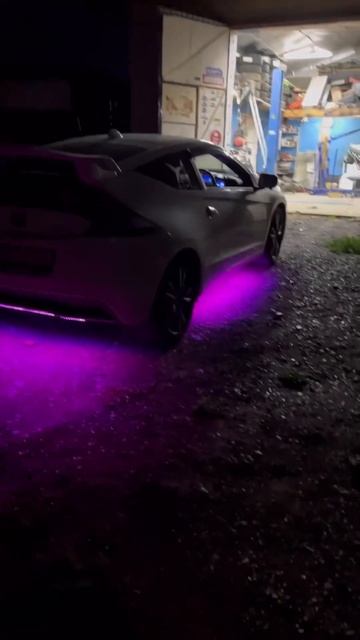 Цири #honda #CR-Z #подсветка #неон #automobile #custom #лето #ночь #сделайсам #стиль