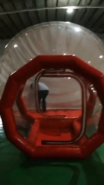 How to Enter the Inflatable Snow Globe
