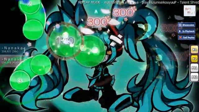 [Osu!] Fail playing HujuniseikouyuuP - Talent Shredder [Lesjuh style]