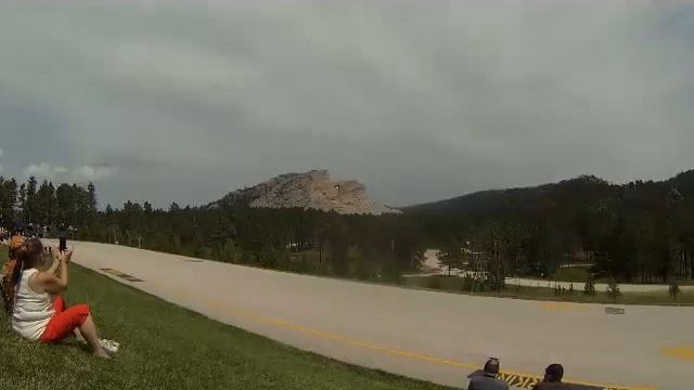 Crazy Horse Memorial - Blew off 750 tons of Granite