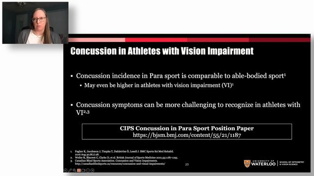 2024 CCC Webinar Series - Dr. Kristine Dalton - Optometry Post-Concussion